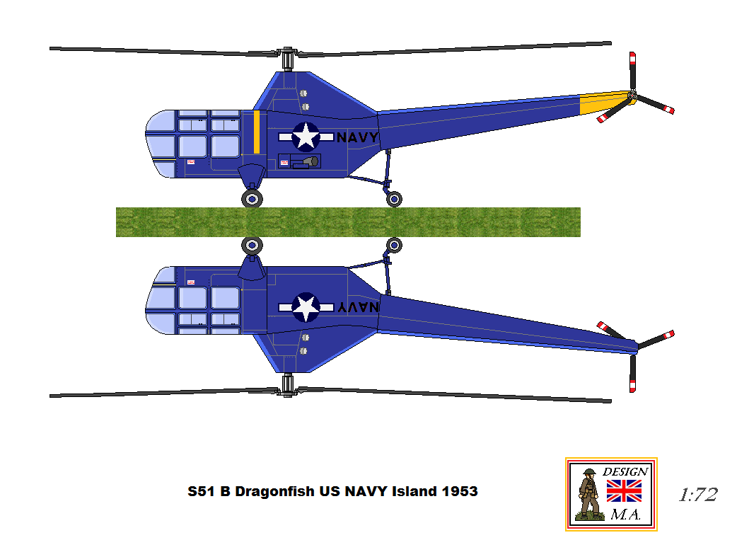 US S51 Dragonfish Helicopter
