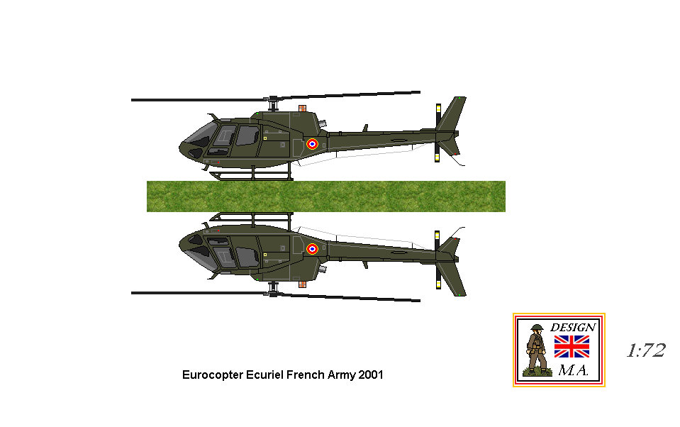 French Eurocopter Helicopter