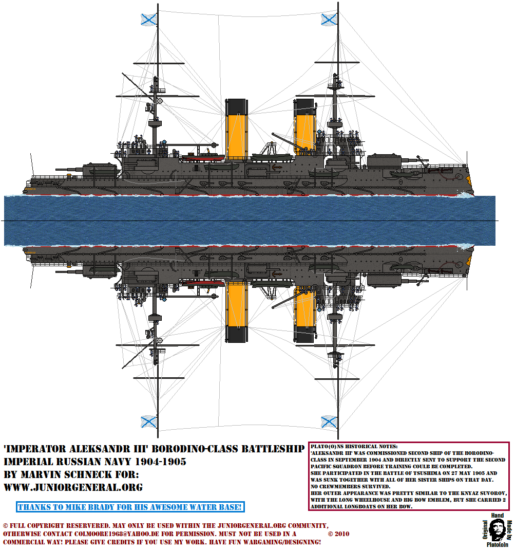 Russian Borodino-Class Battleship
