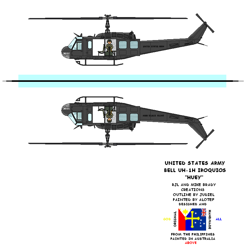 Bell UH-1H Iroquois Helicopter