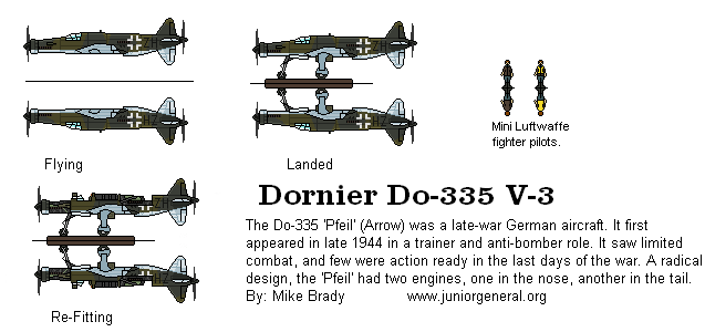 German Dornier Do-335 V-3