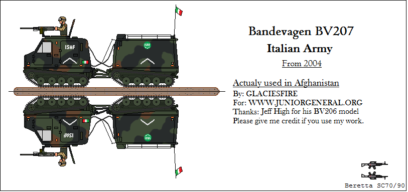 Italian Bandevagen BV207