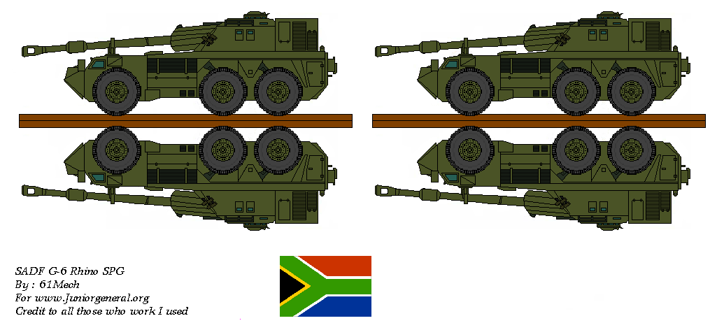 South African G-6 Rhino SPG