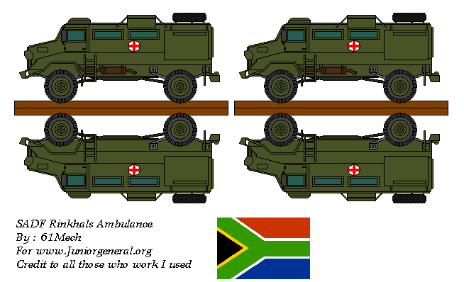 South African Rinkhals Ambulance