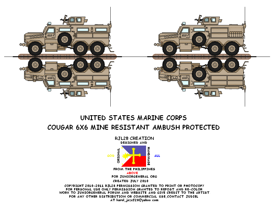 Cougar 6x6 MRAP