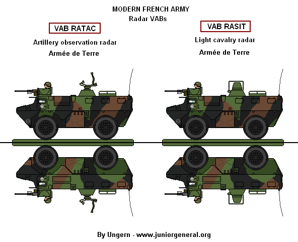 French Radar VAB's