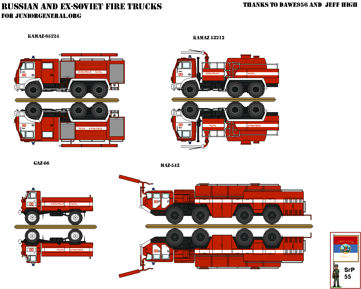 Russian Fire Trucks