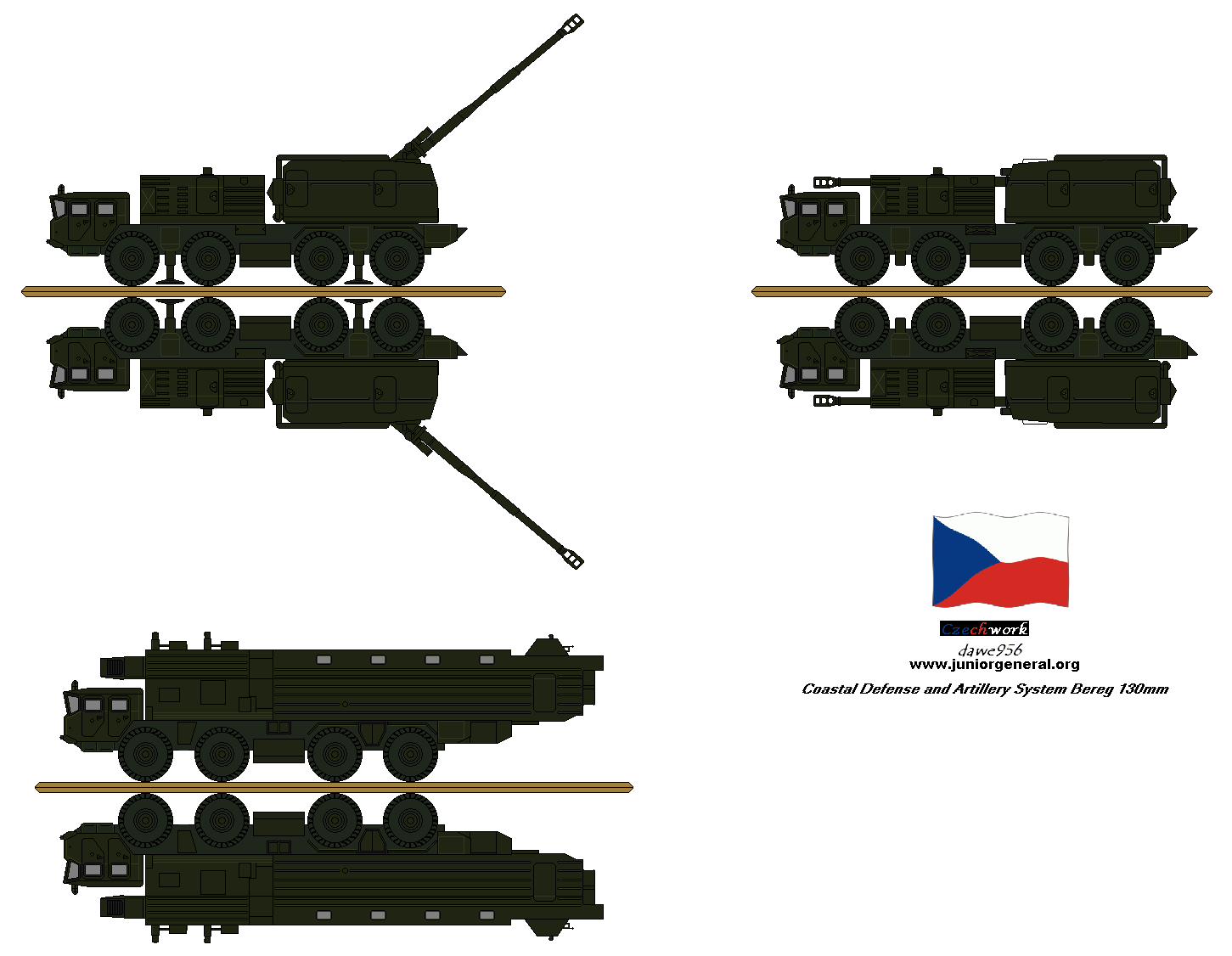 Russian Bereg 130 mm