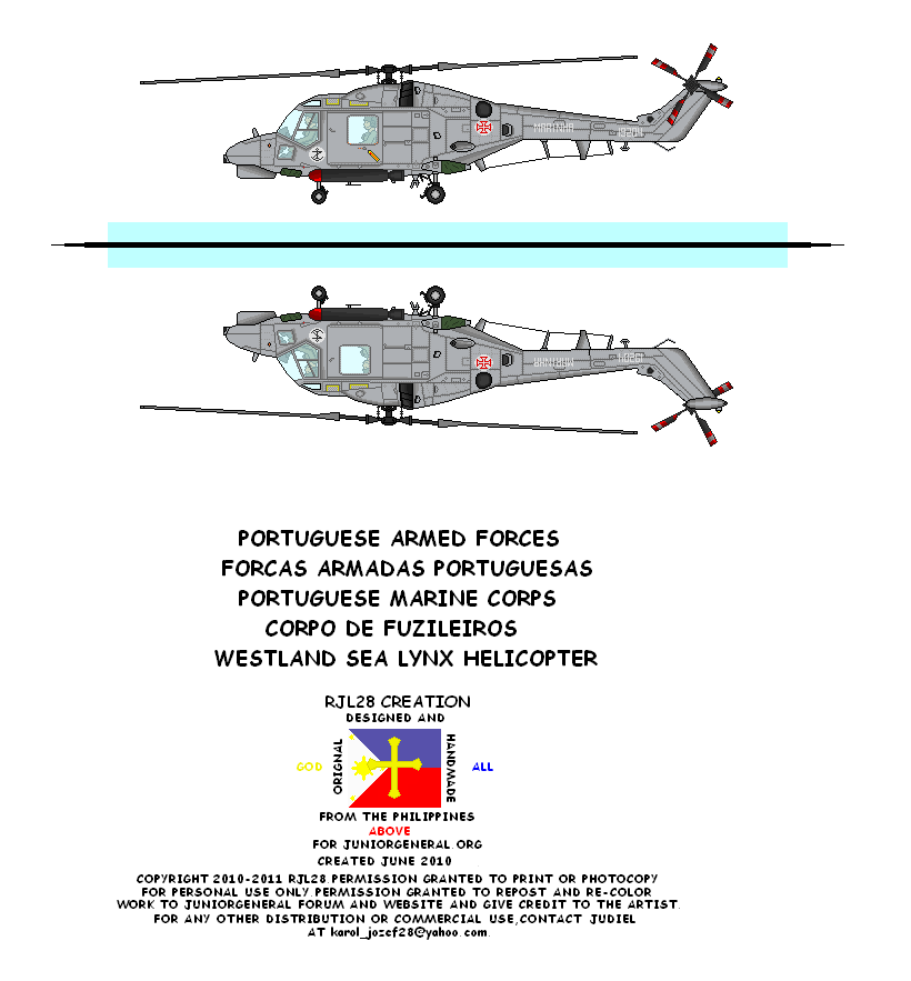 Portuguese  Westland Lynx Helicopter