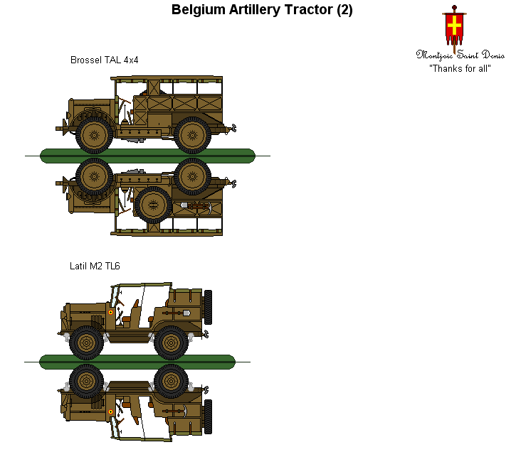 Belgian Artillery Tractor