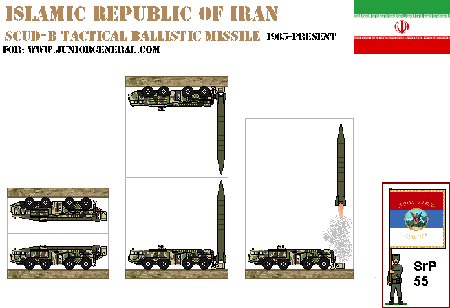 Iranian Scud-B Missile Launcher