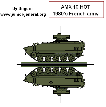 French AMX 10 HOT
