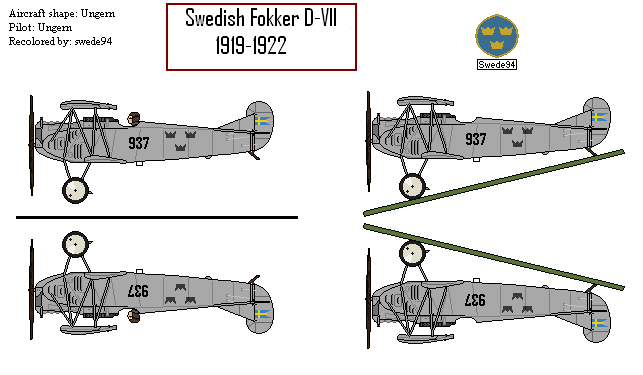 Swedish Fokker D-VII