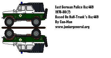 East German Police Uaz469