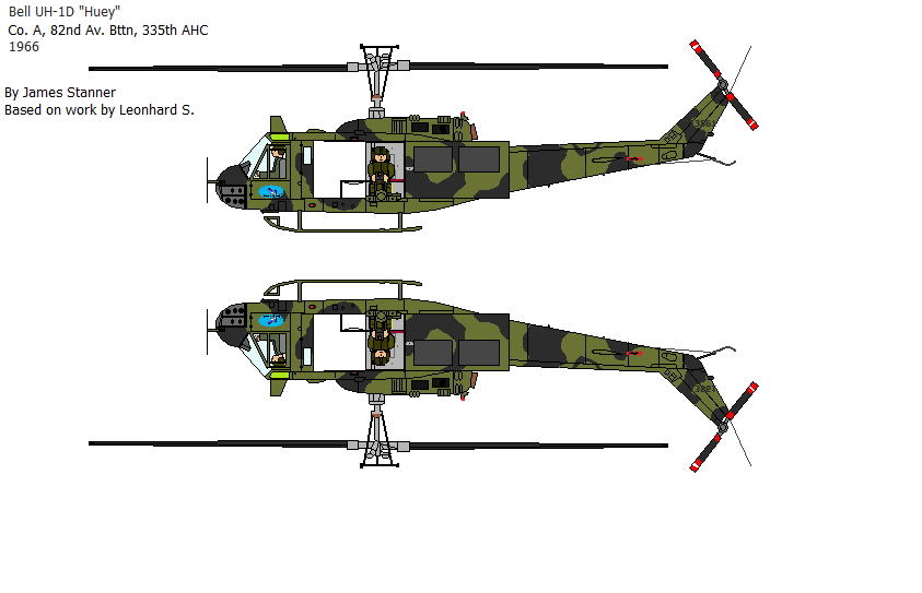 American Huey Helicopter