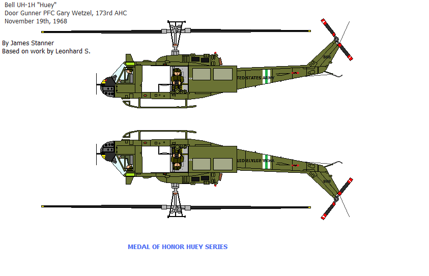 American Huey Helicopter