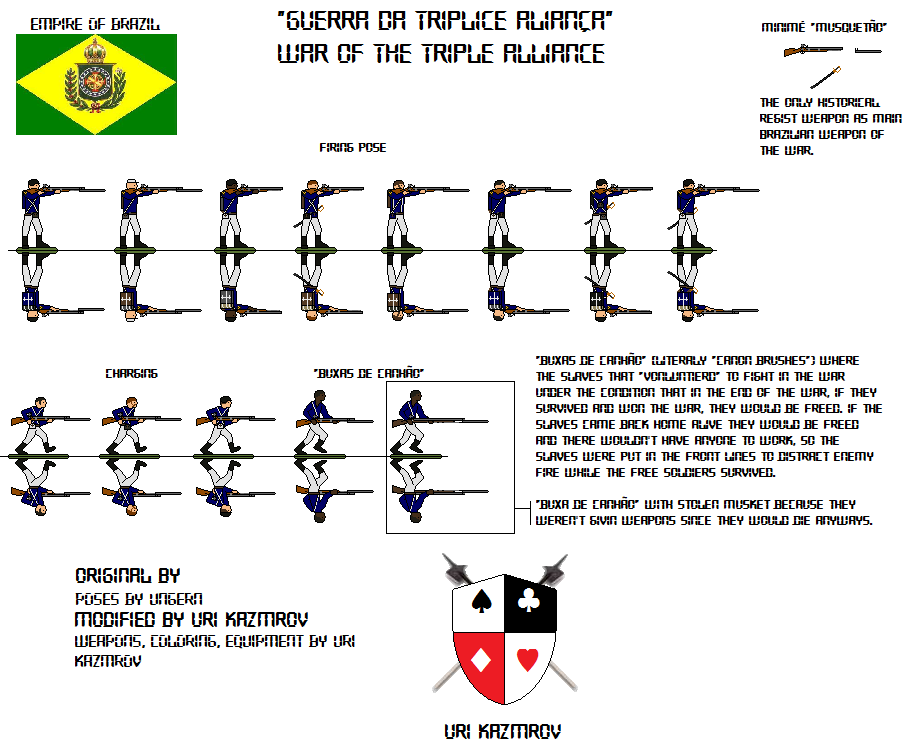 Brazilian Infantry (War of Triple Alliance)