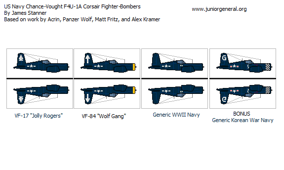 US F4U Corsairs