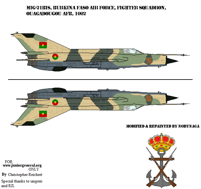 Burkina Faso MiG-21