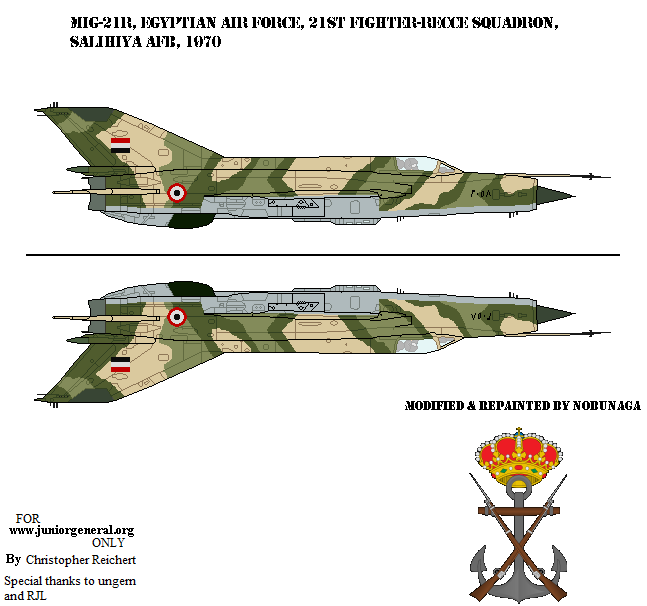 Egyptian MiG-21R