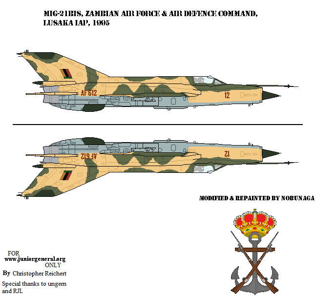 Zambian MiG-21