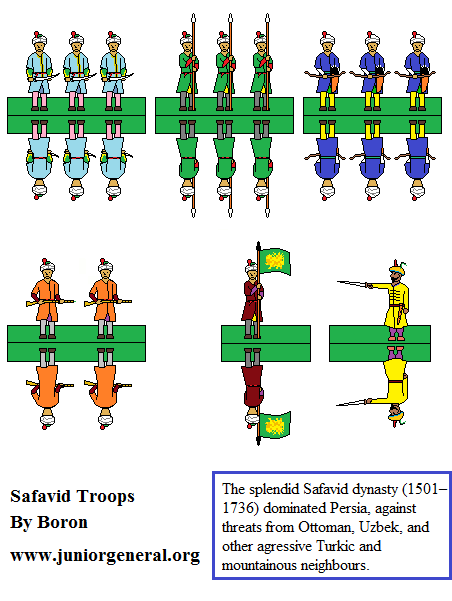 Persian Safavid Infantry