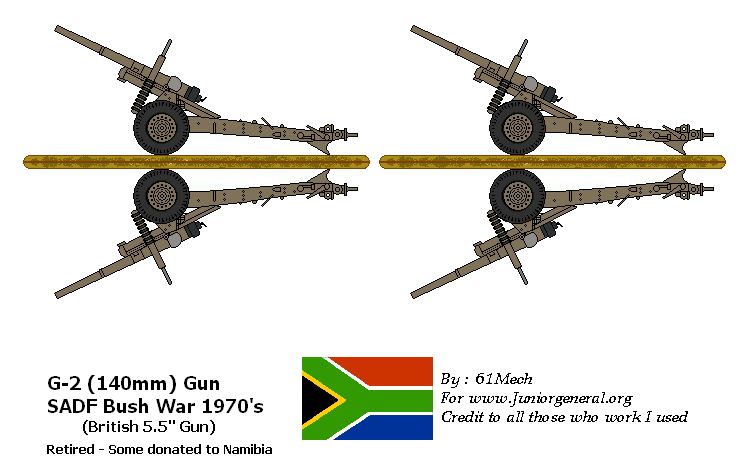 South African 140mm Gun