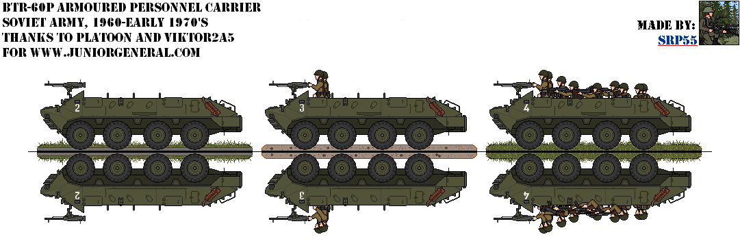 Soviet BTR-60P APC