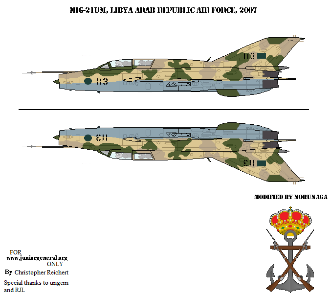 Libya MiG-21UM