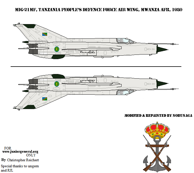 Tanzania MiG-21MF