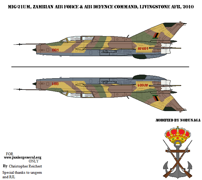 Zambian MiG-21UM
