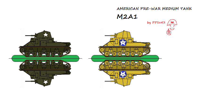 US M2A1 Tank