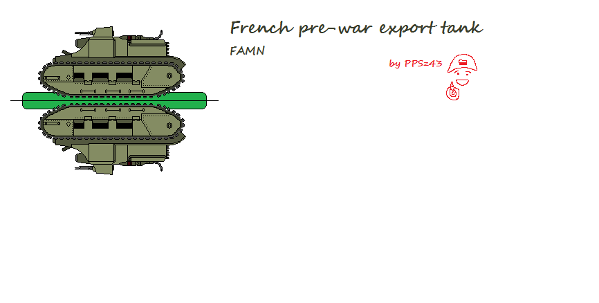 French FAMN Tank