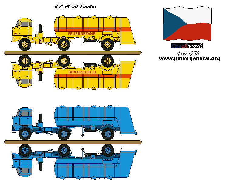 IFA W-50 Tanker Trucks