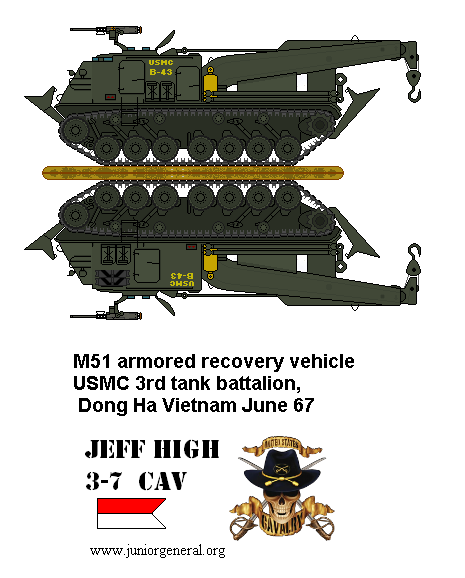 US M51 Armored Recovery Vehicle