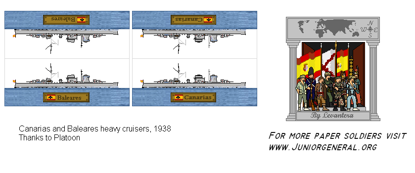 Spanish Heavy Cruisers