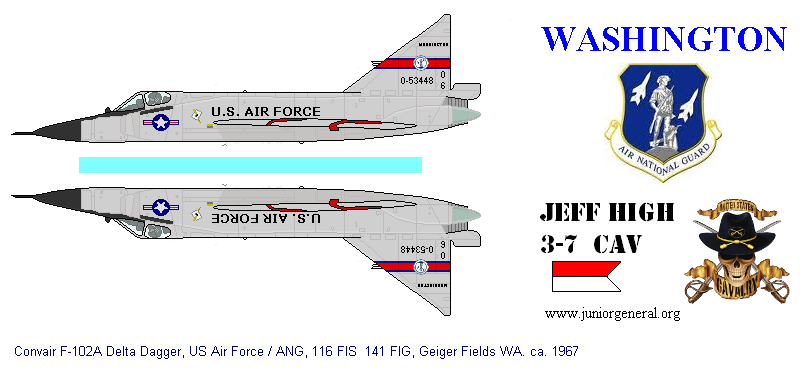 US Convair F-102A