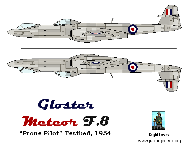British Gloster Meteor F.8