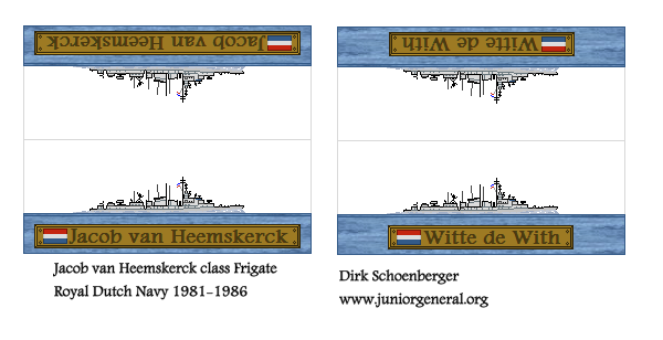Dutch Jacob van Heemskerck Frigates