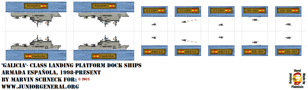 Spanish Galicia Class Landing Dock Ships