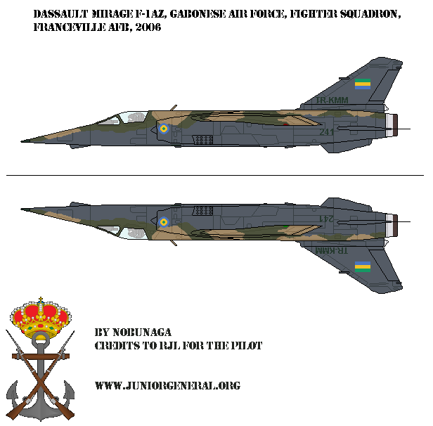 Gabonese Dassault Mirage
