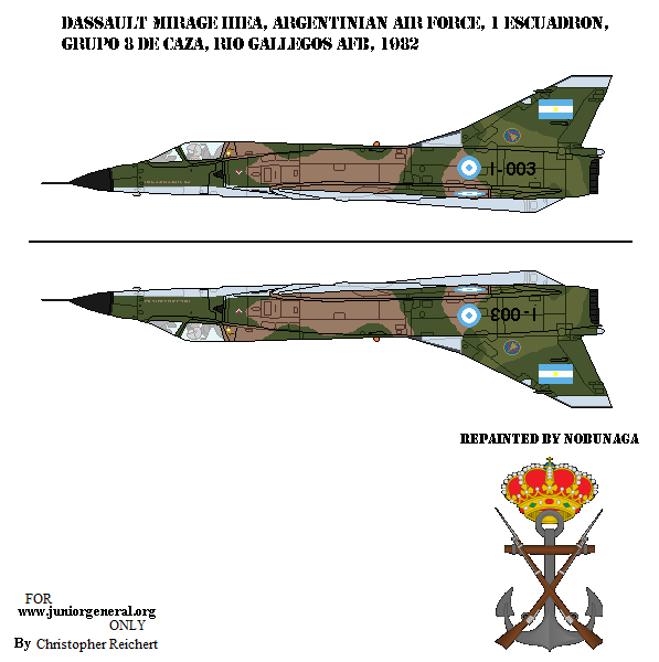 Argentinian Dassault Mirage IIIEA