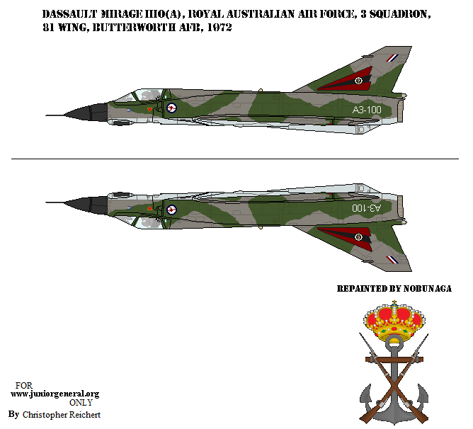 Australian Dassault Mirage IIIO