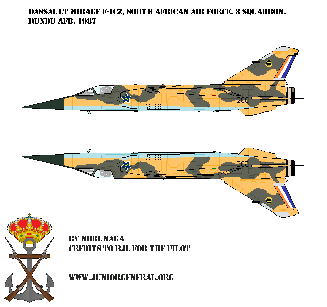 South African Dassault Mirage F-1CZ