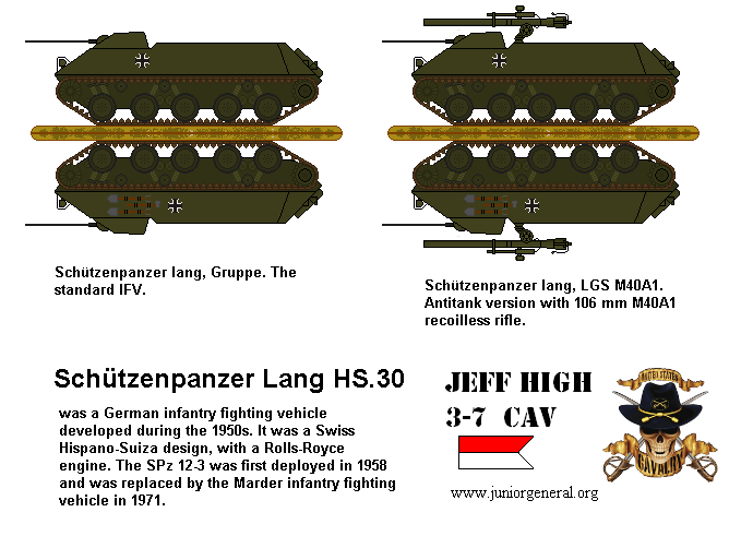 German Schutzenpanzer Lang JS 30