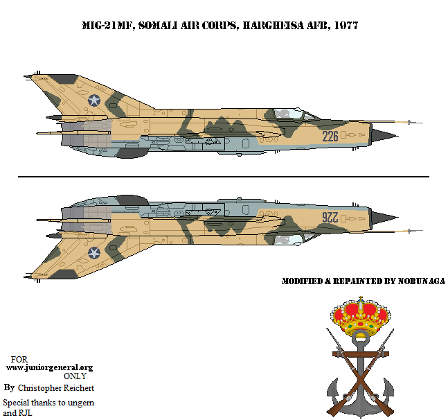 Somali MiG-21