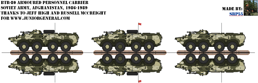 Soviet BTR-80 APC