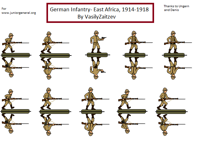German Infantry (East Africa)