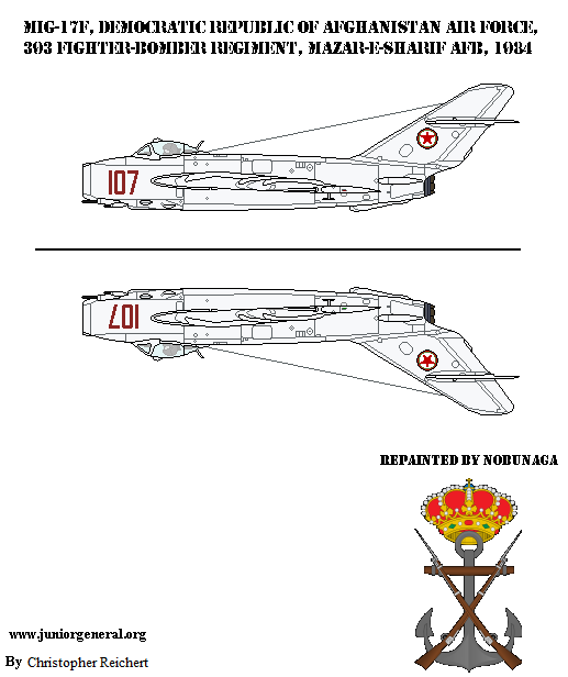 Afghanistan MiG-17F