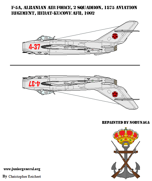 Albanian F-5A